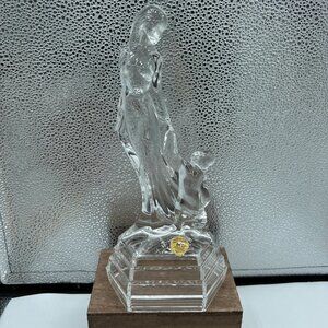 Royal Crystal Rock Figurine Crystal Statue Made in Italy 10 Inch